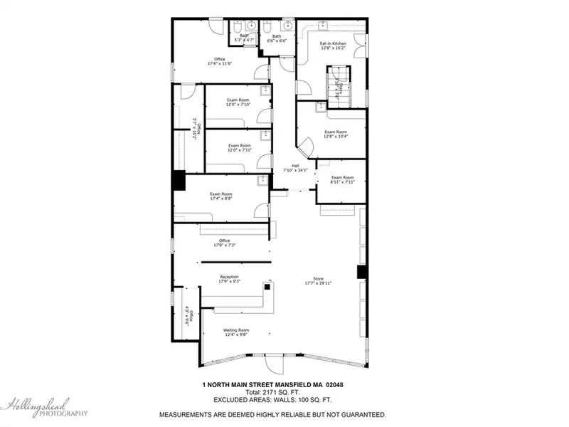 Versatile Retail Space for Lease in Downtown with High Visibility and Multiple Rooms
