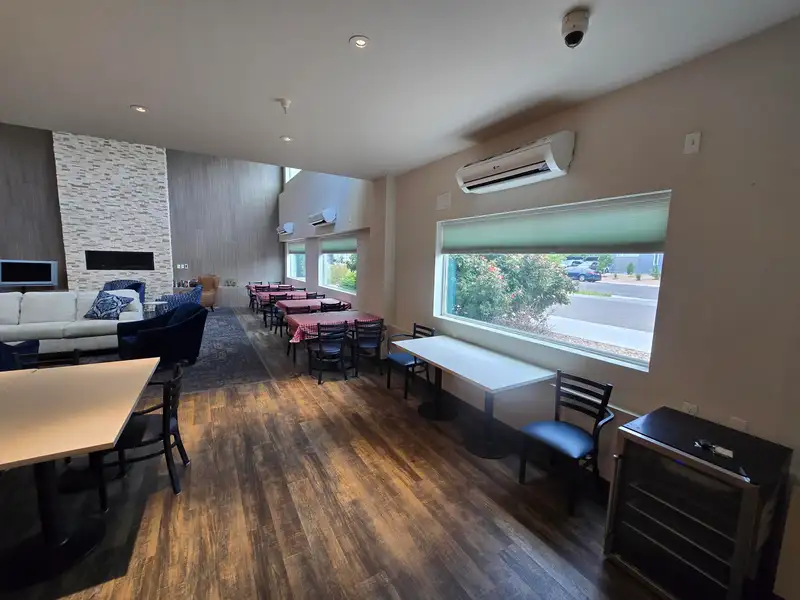 Fully Equipped Commercial Kitchen and Dining Space in Downtown Location