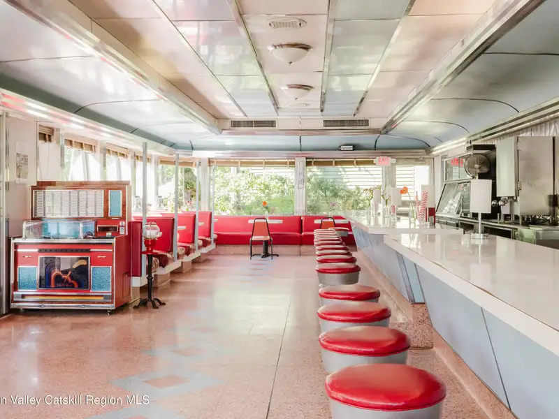 Mixed-use Commercial Property with Vintage Diner and Deli in Elizaville, Hudson Valley