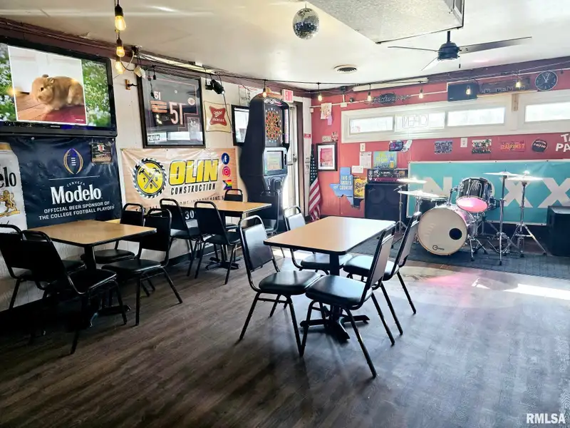 Established Bar and Grill with Outdoor Stage in Prime Location Near Factories