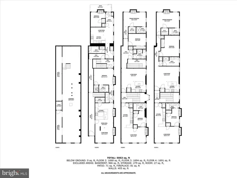 Fully Renovated Six-unit Property in Mount Vernon, Baltimore with Modern Finishes and Parking