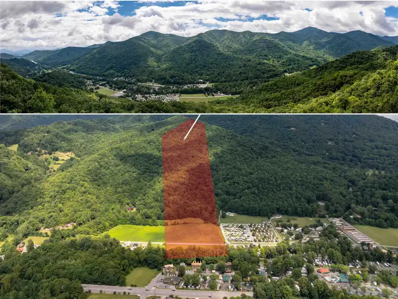 Large Development Parcel with Road Frontage in Maggie Valley - 43.68 Acres Total
