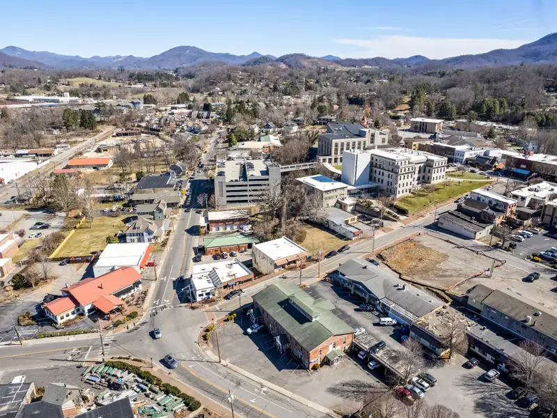 Commercial Lot in Downtown Waynesville with Paved Street Frontage and Utilities Available