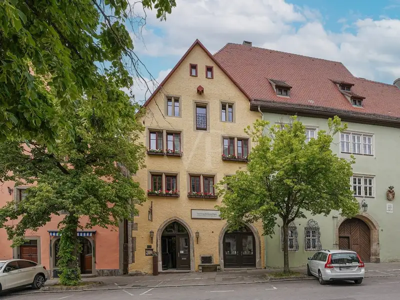 Exclusive 4-star Hotel in Historic Old Town of Rothenburg with Beautiful Garden Area