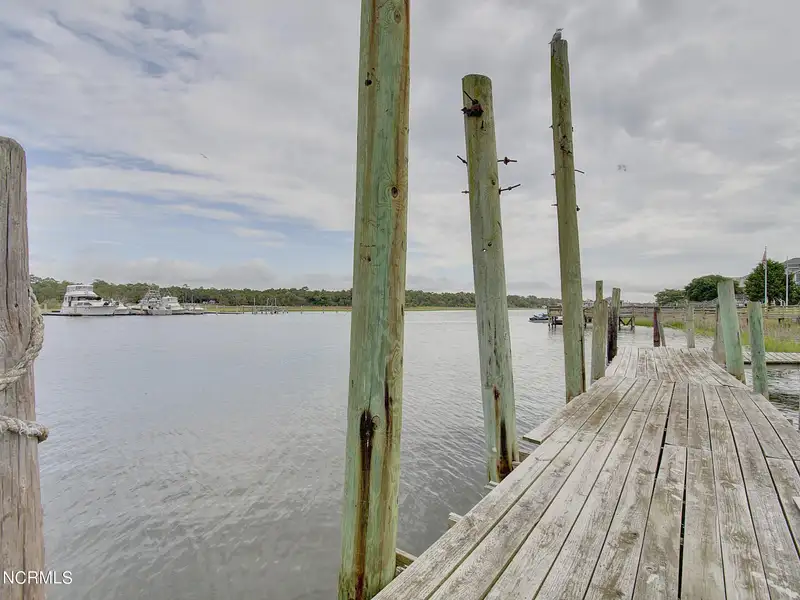 Waterfront Commercial Property on Holden Beach with 230' Frontage and Development Potential