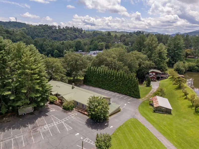 Versatile 5+ Acre Property with Event Center and Lake in Western North Carolina