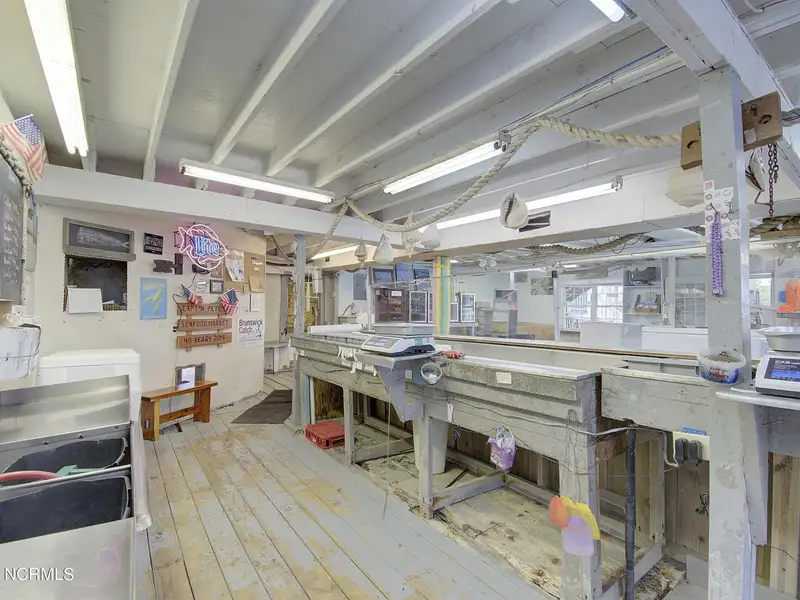 Waterfront Commercial Property on Holden Beach with 230' Frontage and Development Potential