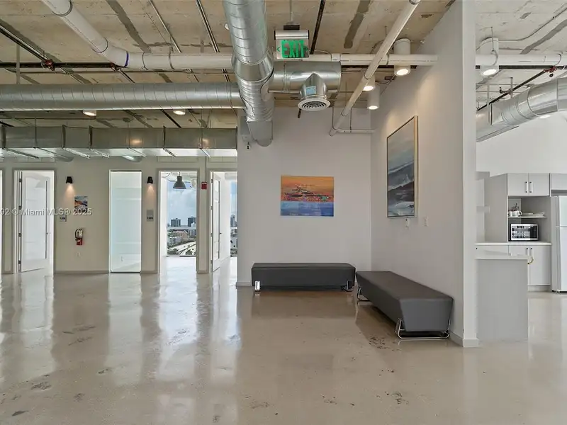 Professional Office Space for Rent, 222sf, 12th Floor, Sw Views Near Brickell