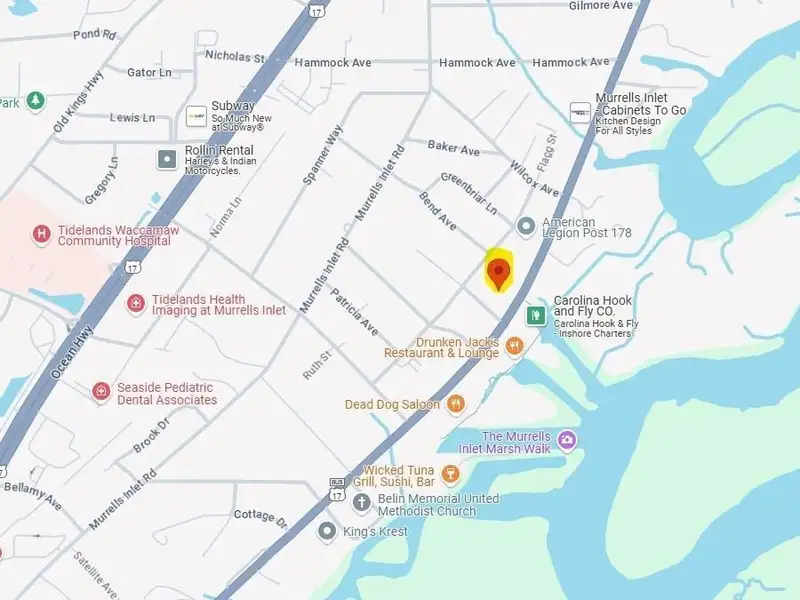 Commercial Property with Redevelopment Potential in Murrells Inlet, 2.9 Acres